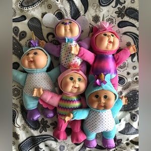 Kids Set of Five Cabbage Patch Kids 10” Dolls
